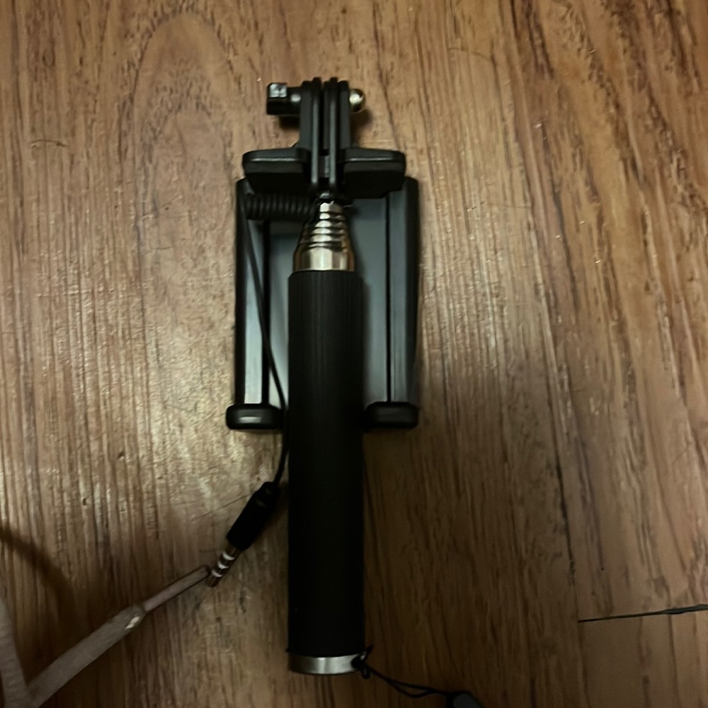 Brand New Black Selfie Stick Never Used